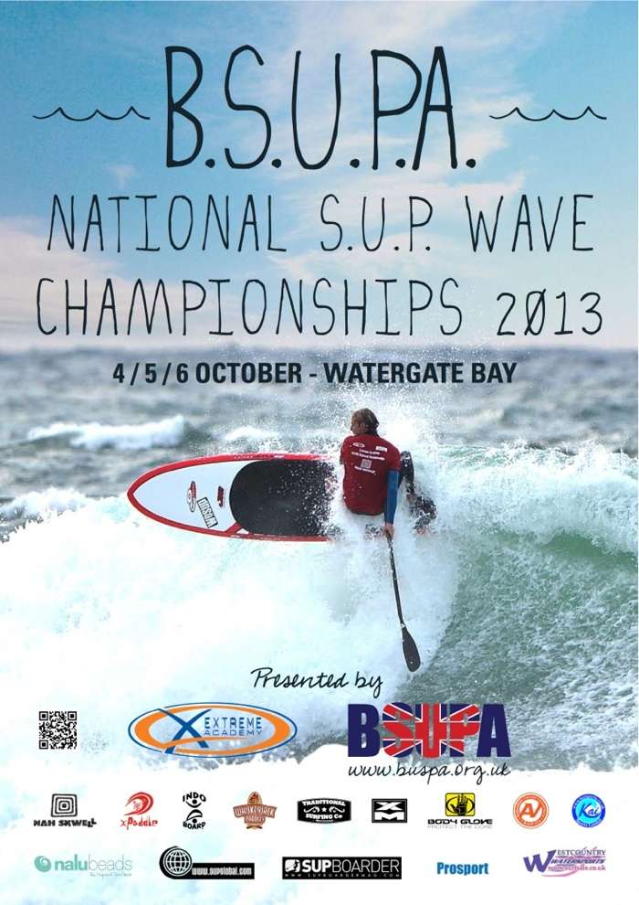 Watergate Bay BSUPA 2013 poster