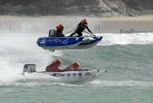 Zapcats in action at Watergate Bay Zapcats in action at Watergate Bay