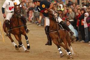 Polo Players at Watergate Bay
